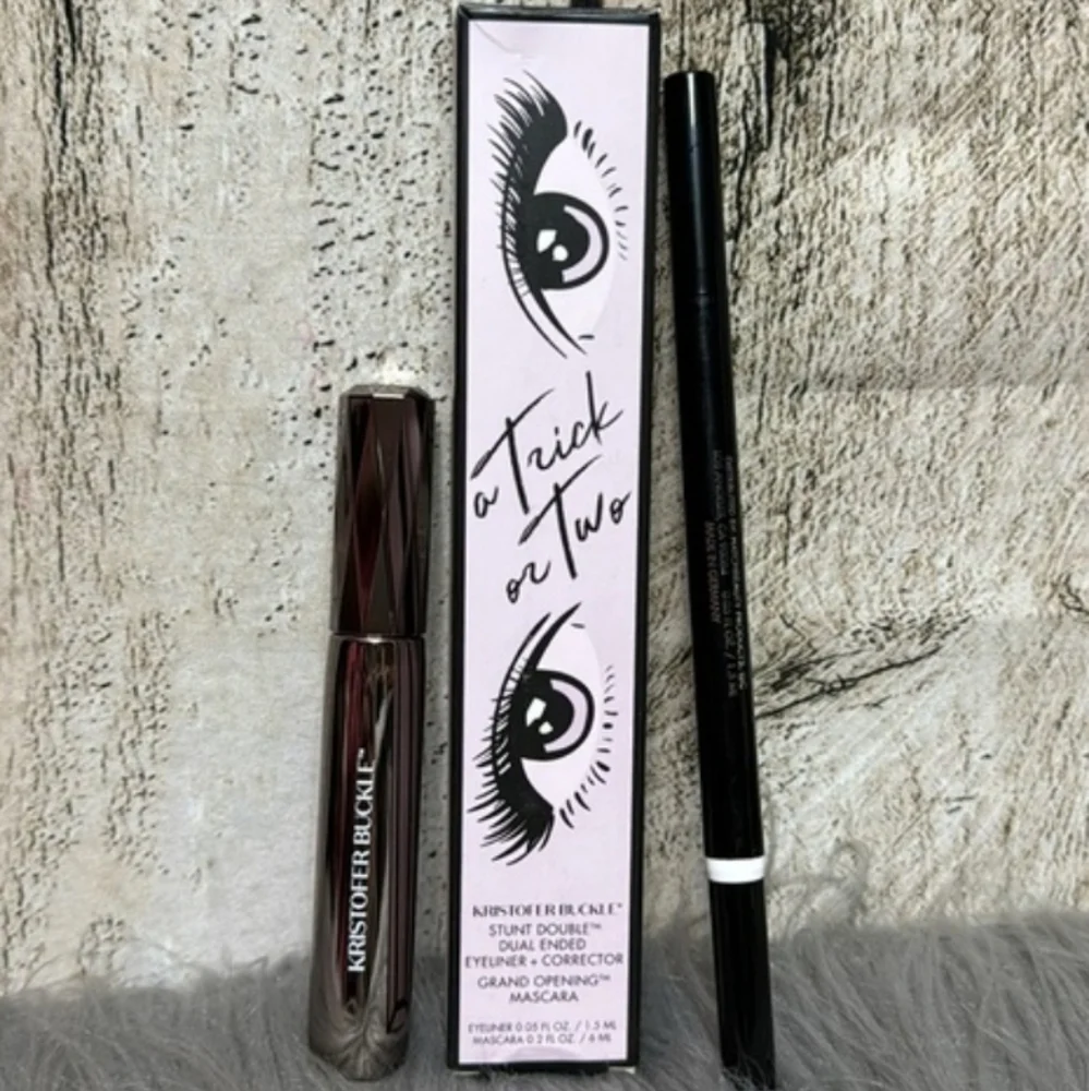 BNIB KRISTOFER BUCKLE Mascara eyeliner set